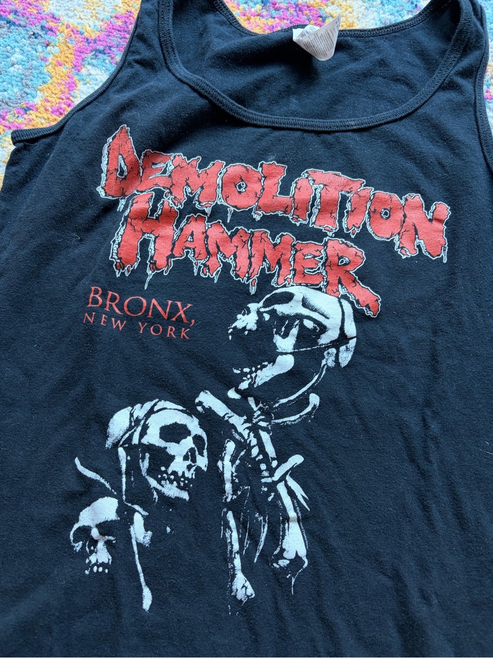 Vintage Demolition Hammer tank top